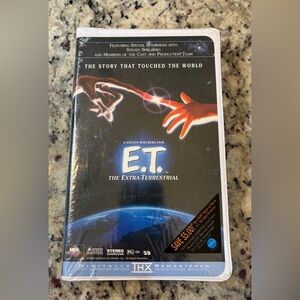 E.T. The Extra-Terrestrial 1982 Movie VHS  - Brand New (1996 release)